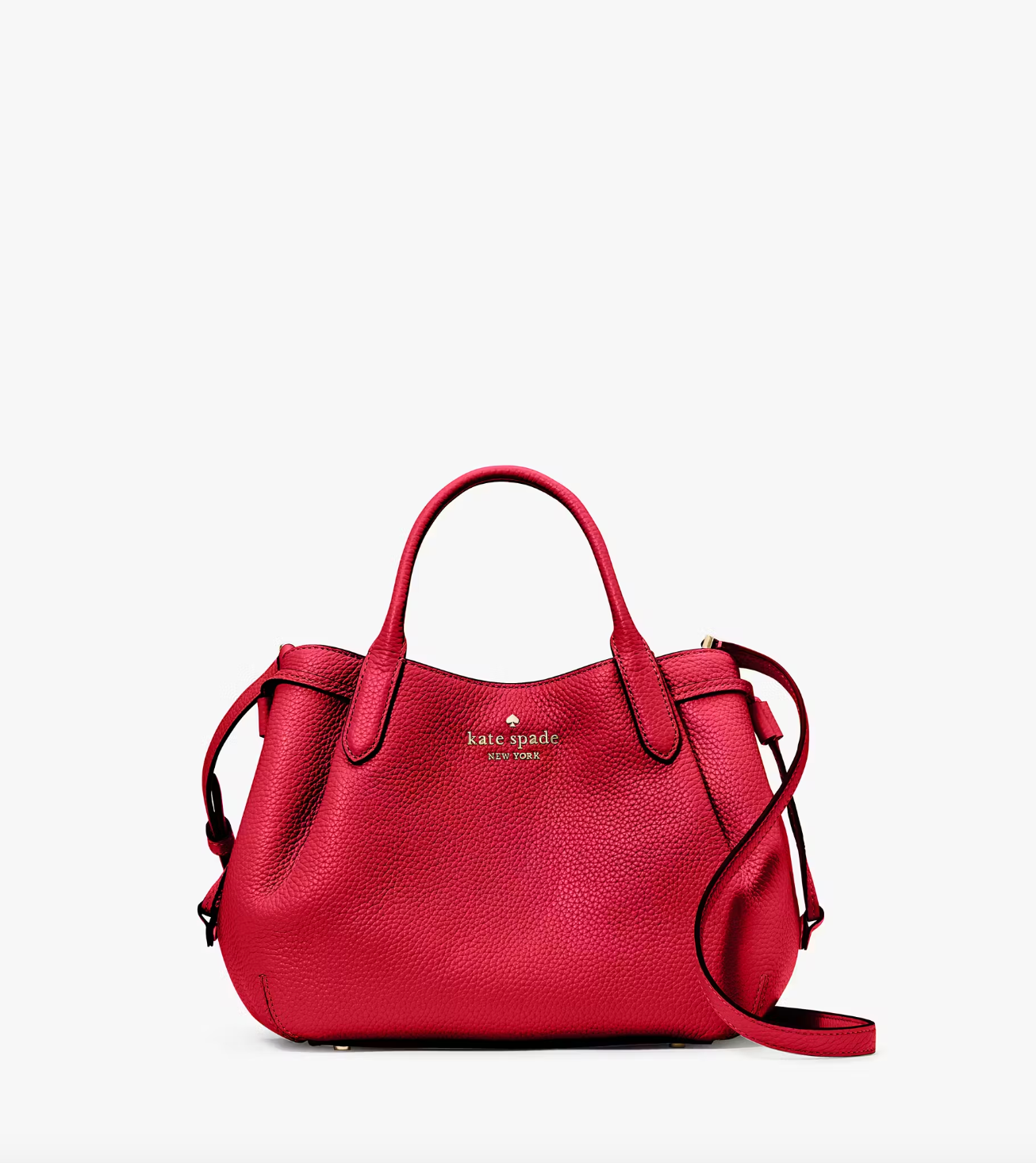 Kate Spade Dumpling Small Satchel In Perfect Cherry