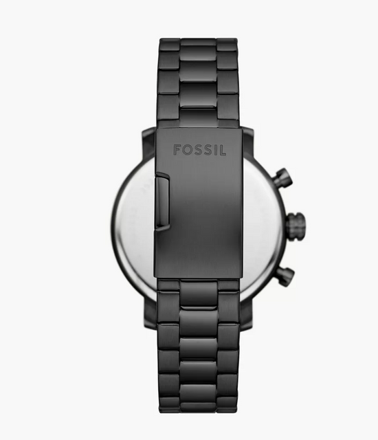 Fossil Men Rhett Multifunction Black Stainless Steel Watch Bq2845 (Pre-Order)