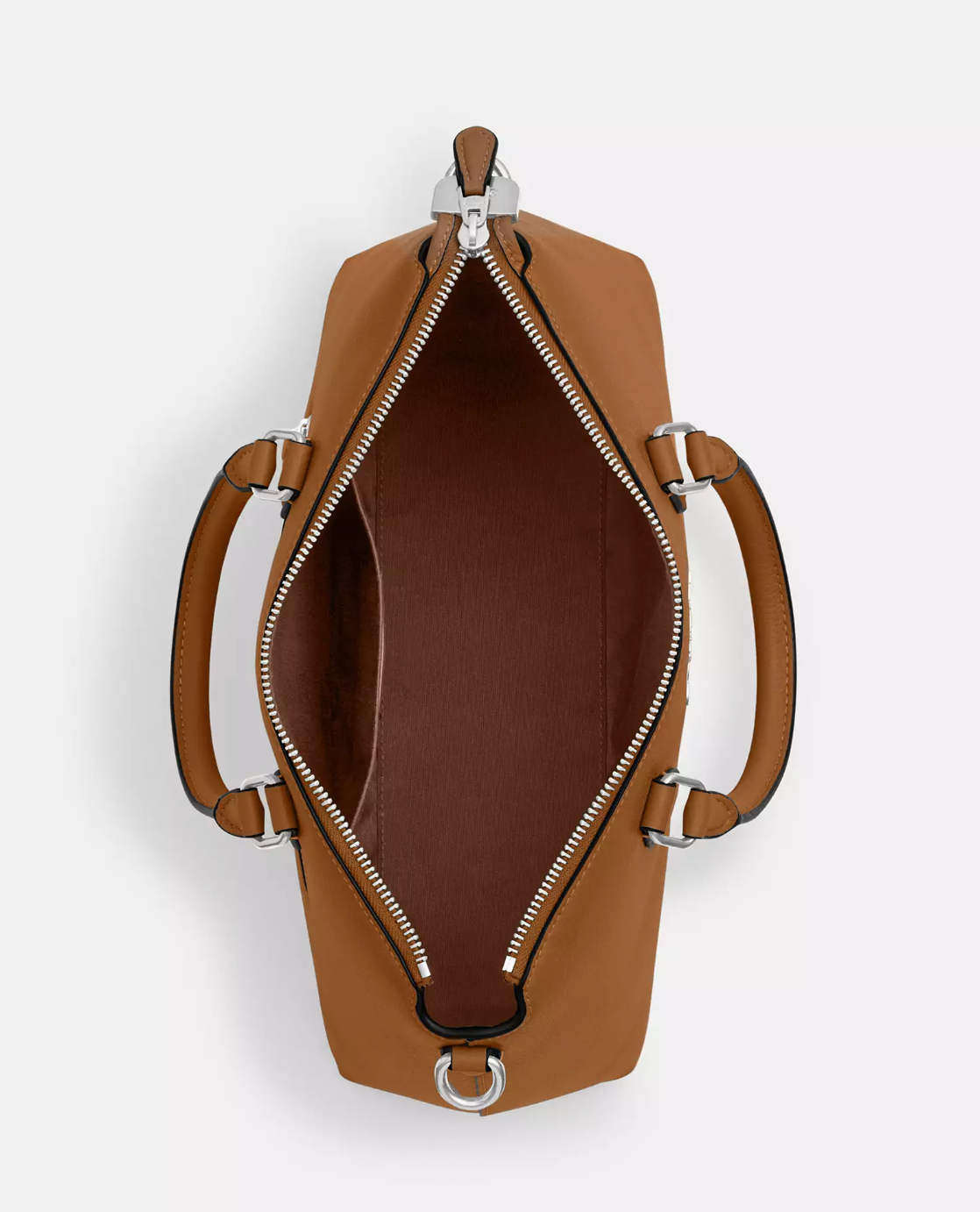 Coach Georgia Satchel In Light Saddle (Pre-Order)