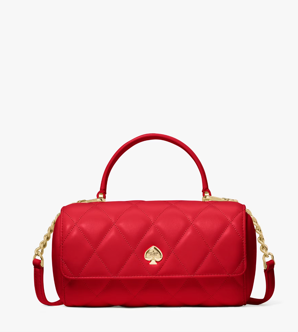 Kate Spade Heart to Heart 3D Barrel Crossbody In Ruby Red (Pre-Order)