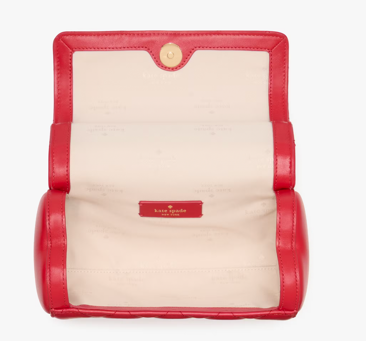 Kate Spade Heart to Heart 3D Barrel Crossbody In Ruby Red (Pre-Order)