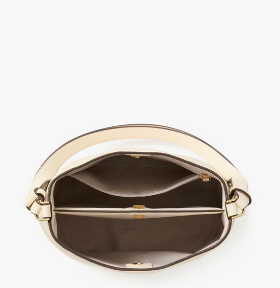 Kate Spade Julia Medium Bucket Bag In Meringue (Pre-Order)