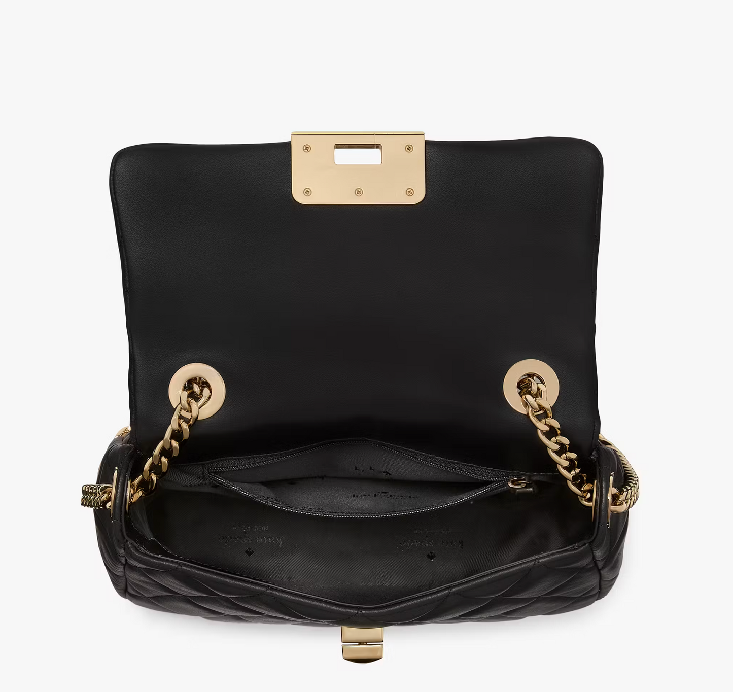 Kate Spade Carey Small Flap Shoulder Bag In Black (Pre-Order)