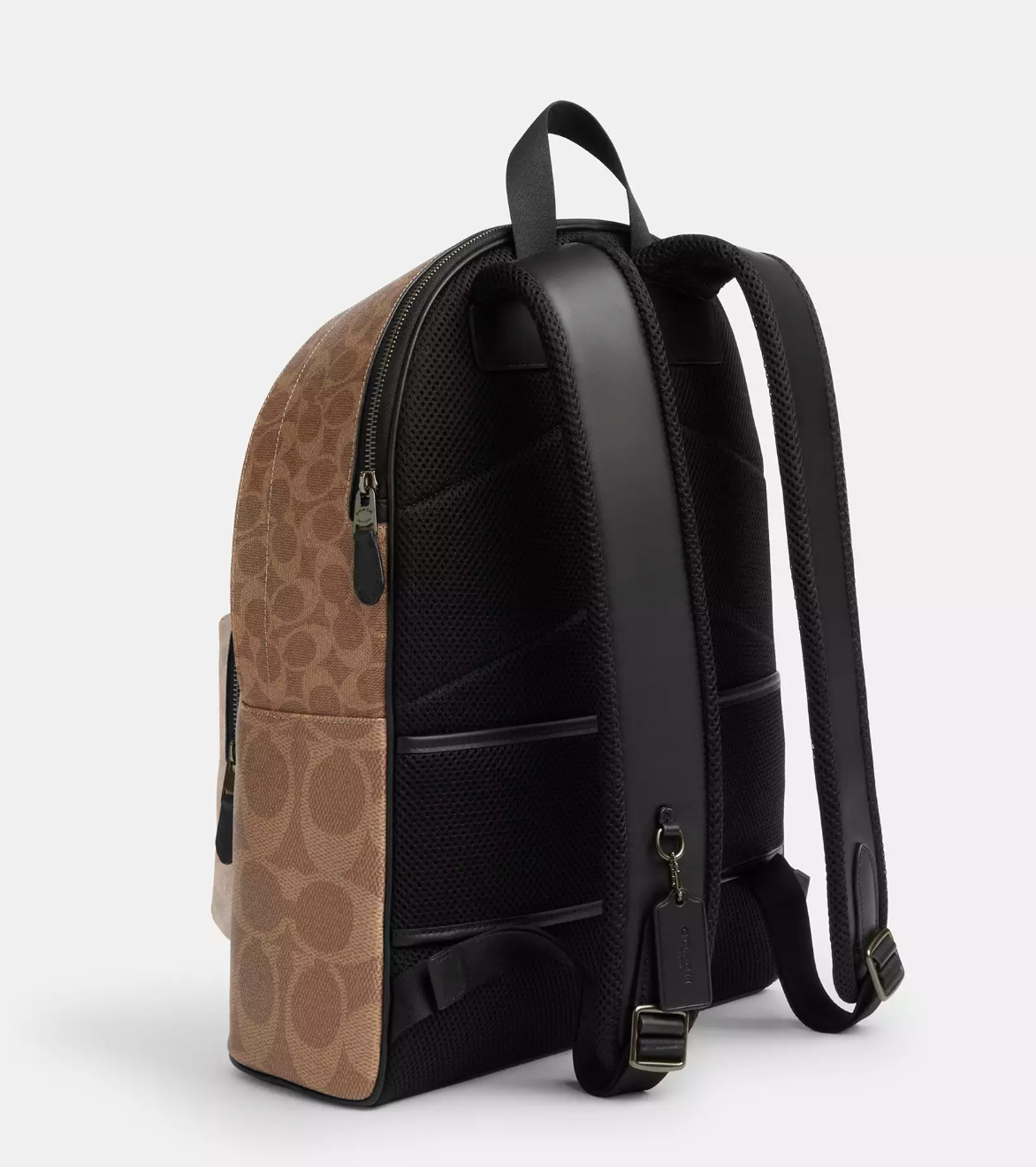 Coach Men West Backpack In Blocked Signature Sand Tan (Pre-Order)