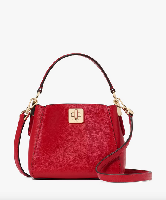 Kate Spade Phoebe Mini Top Handle Crossbody In Perfect Cherry