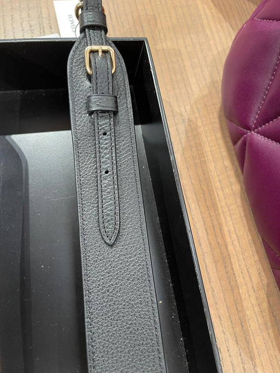 Coach Leather Strap In Black (PreOrder) SELLECTION