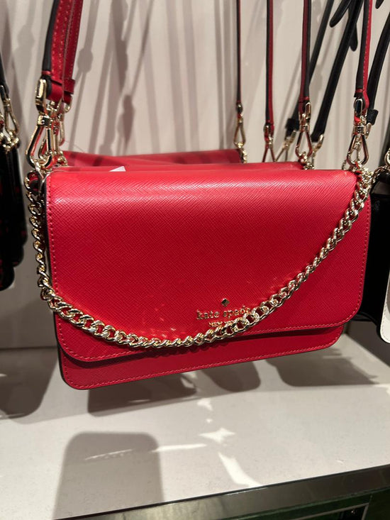 Kate Spade Madison Small Flap Crossbody In Candied Cherry (Pre-Order)