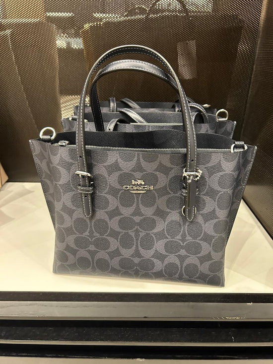 Buy Coach Mollie Tote 25 In Signature Chambray Cornflower Multi CH228  Online in Singapore | iShopChangi