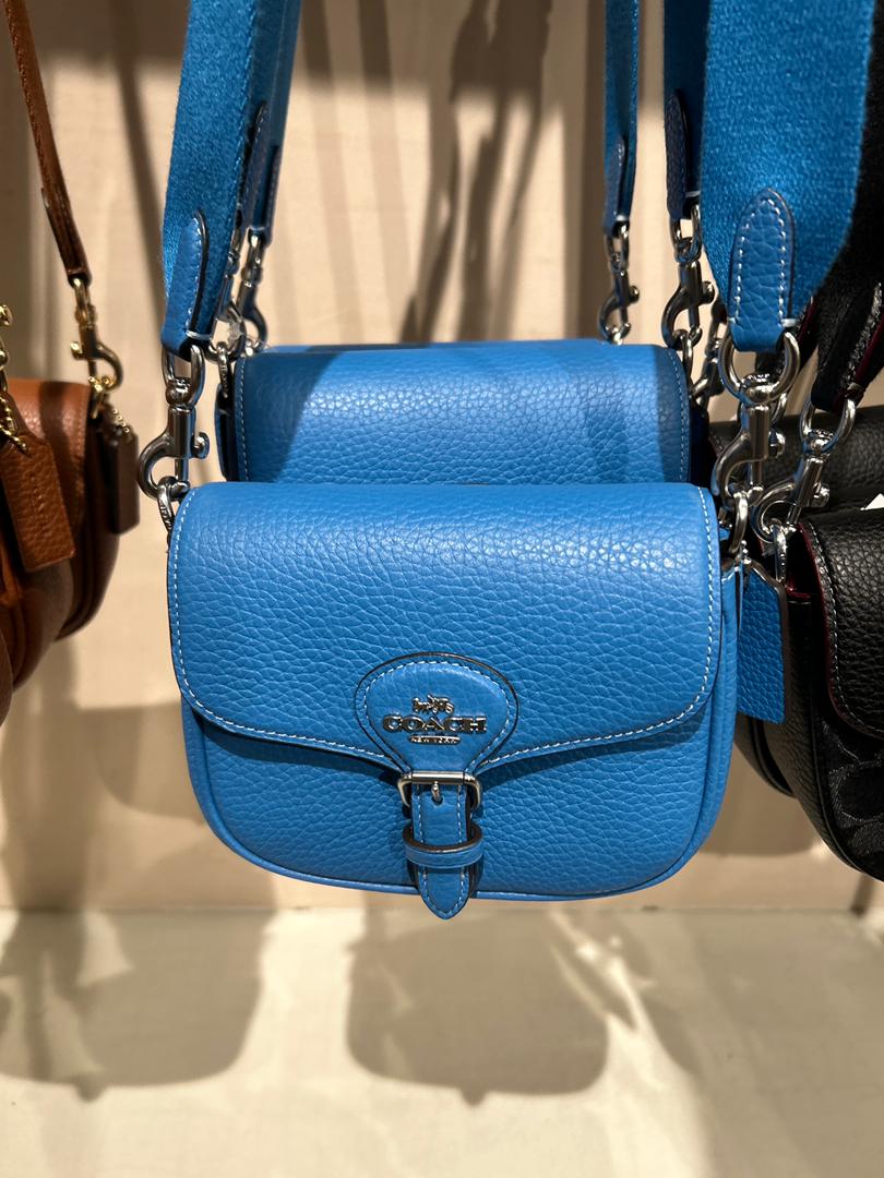 Coach small saddle on sale bag