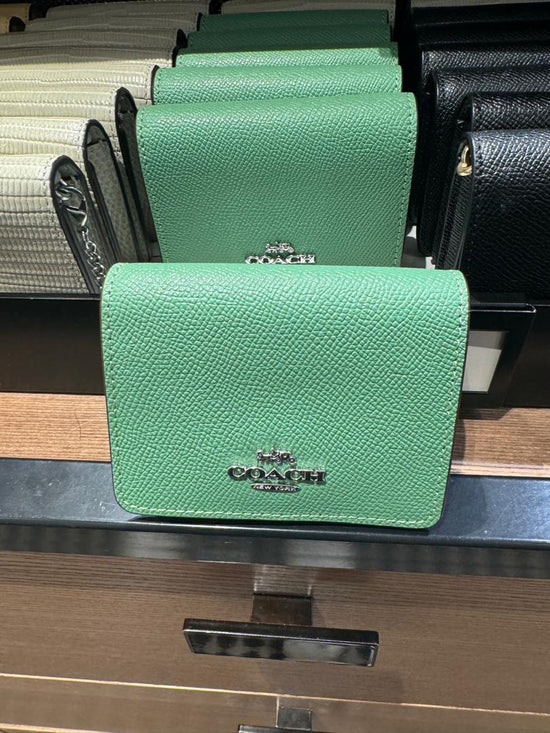Coach Mini Wallet On A Chain In Soft Green (Pre-Order)