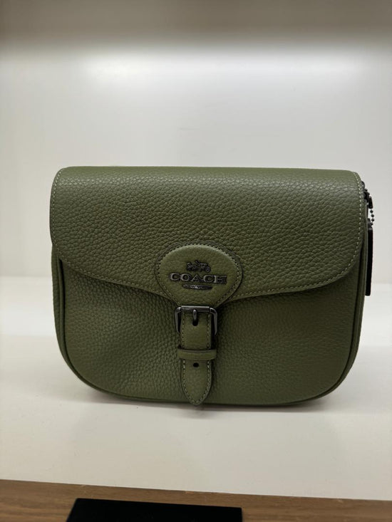 Coach Amelia Saddle Bag In Military Green (Pre-Order)