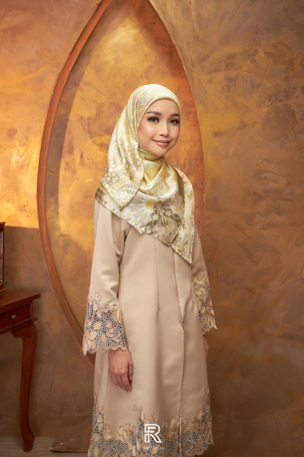 Raffida Mayya In Light Yellow