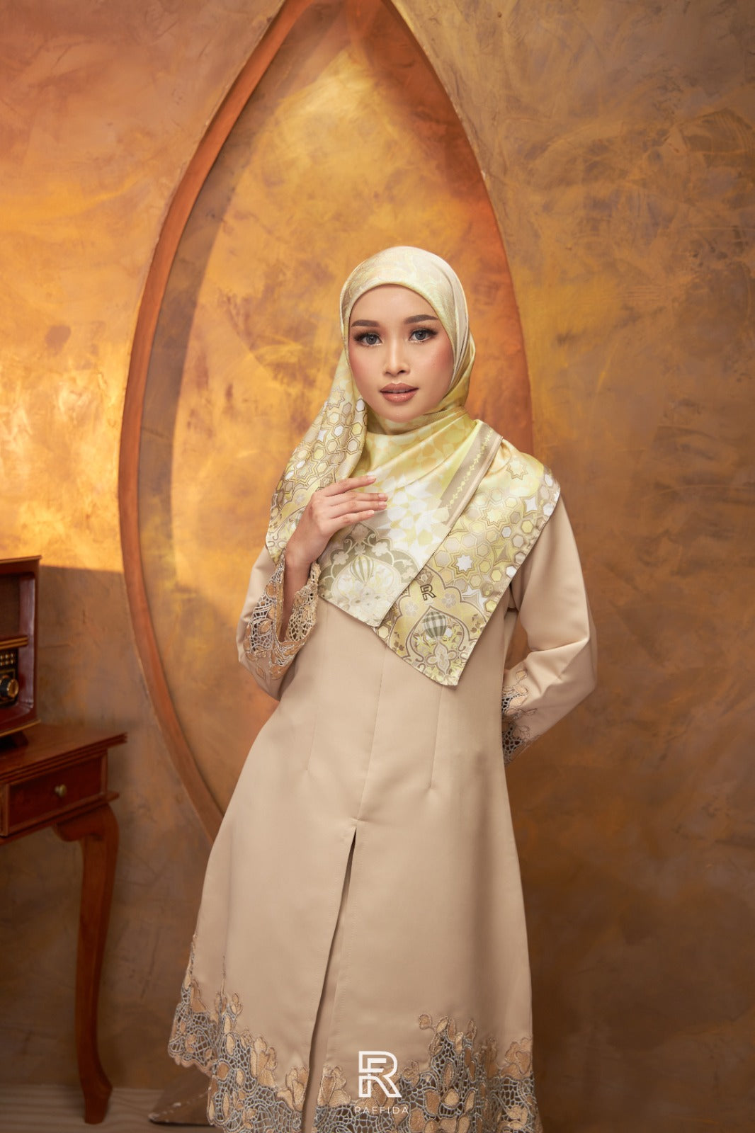 Raffida Mayya In Light Yellow