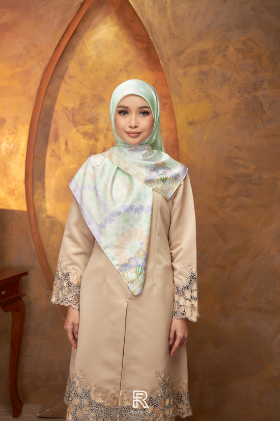 Raffida Mayya In Mint Green