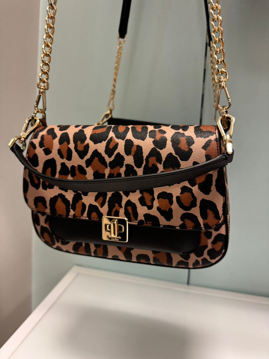 Kate Spade Phoebe Spotted Leopard Small Flap Crossbody In Brown Multi (Pre-Order)