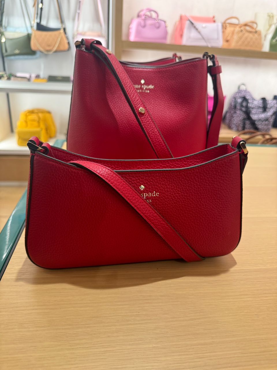 Kate Spade KJulia Small Shoulder Bag In Perfect Cherry (Pre-Order)