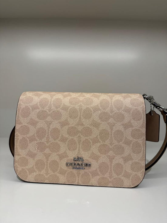 Coach Quinn Bag In Signature Silver Sand Taupe