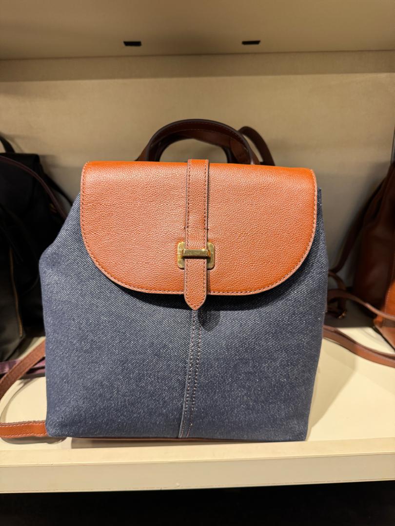 Fossil Emery Backpack In Denim (Pre-Order)