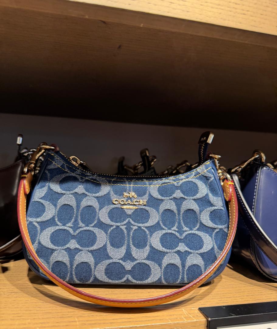 Coach Teri Mini Crossbody Bag In Signature Denim (Pre-Order)