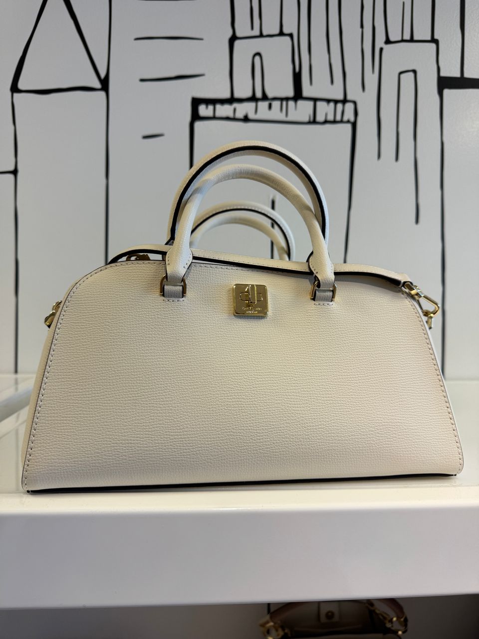 Kate Spade Phoebe East West Satchel In Meringue (Pre-Order)