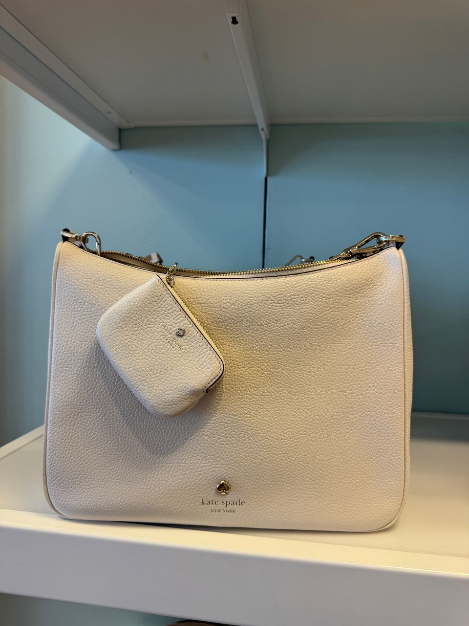 Kate Spade Emma Large Crossbody In Parchment (Pre-Order)