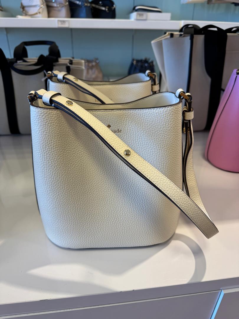 Kate Spade Julia Medium Bucket Bag In Meringue (Pre-Order)