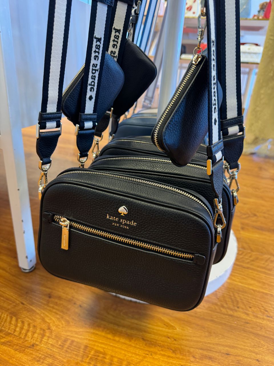 Kate Spade Emma Camera Bag In Black (Pre-Order)