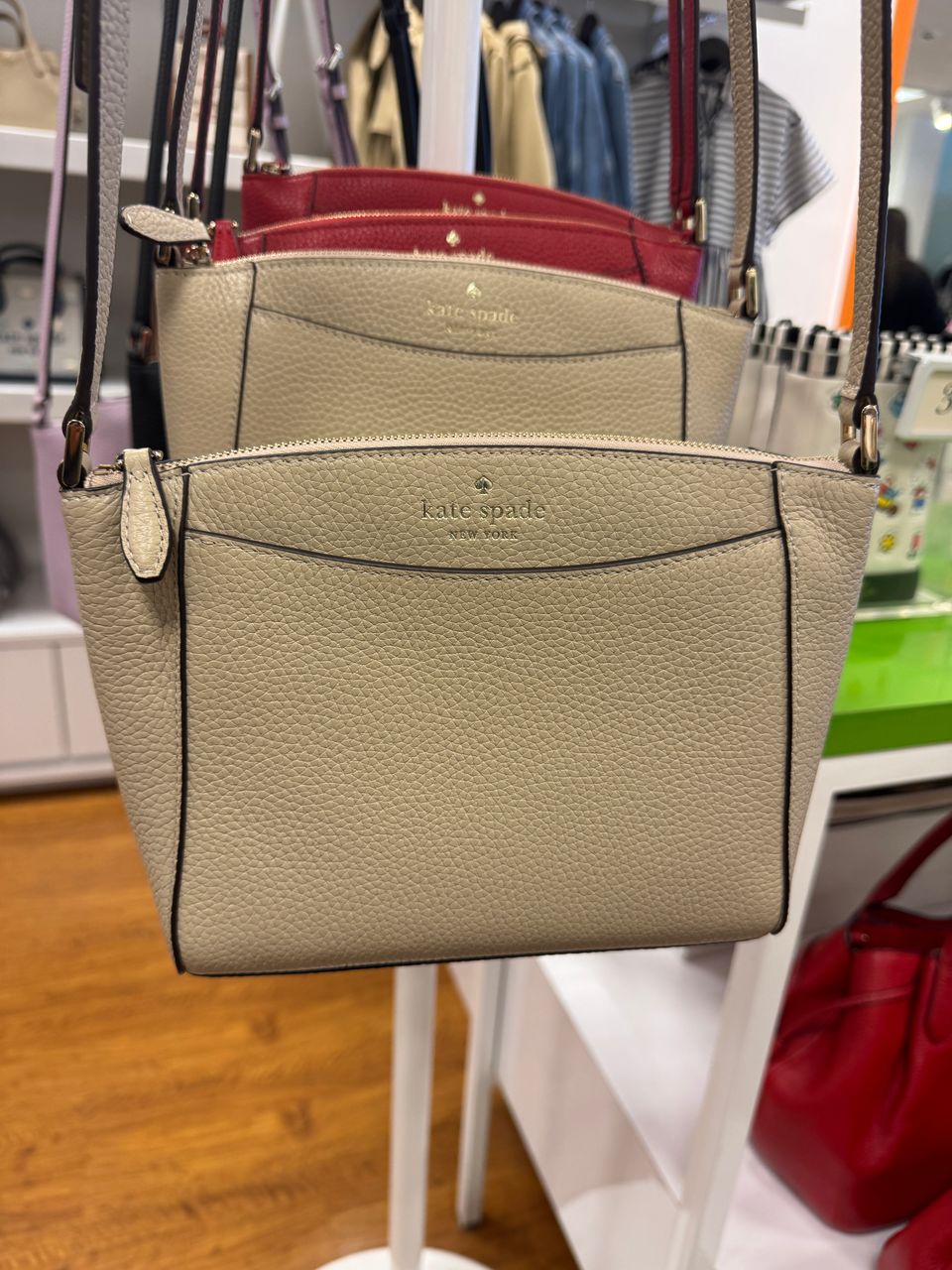 Kate Spade Monica Small Crossbody In Light Sand (Pre-Order)