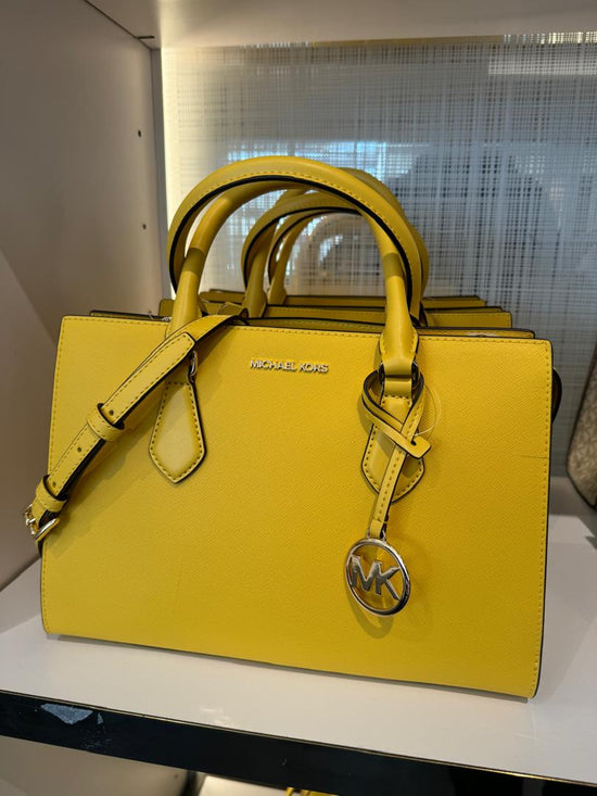 Michael Kors Sheila Medium Satchel In Daisy Yellow (Pre-Order)