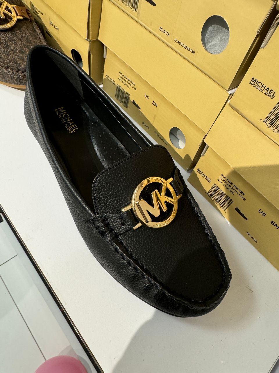 Michael Kors Fulton Moccasin In Black (Pre-Order)