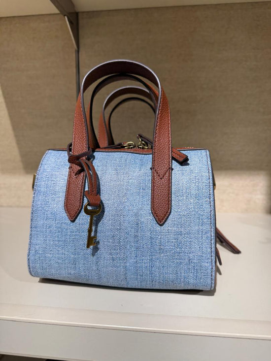 Fossil Sydney Mini Satchel In Denim (Pre-Order)