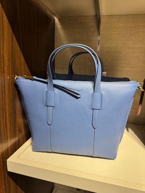 Fossil Skylar Satchel In Blue Dusk (Pre-Order)