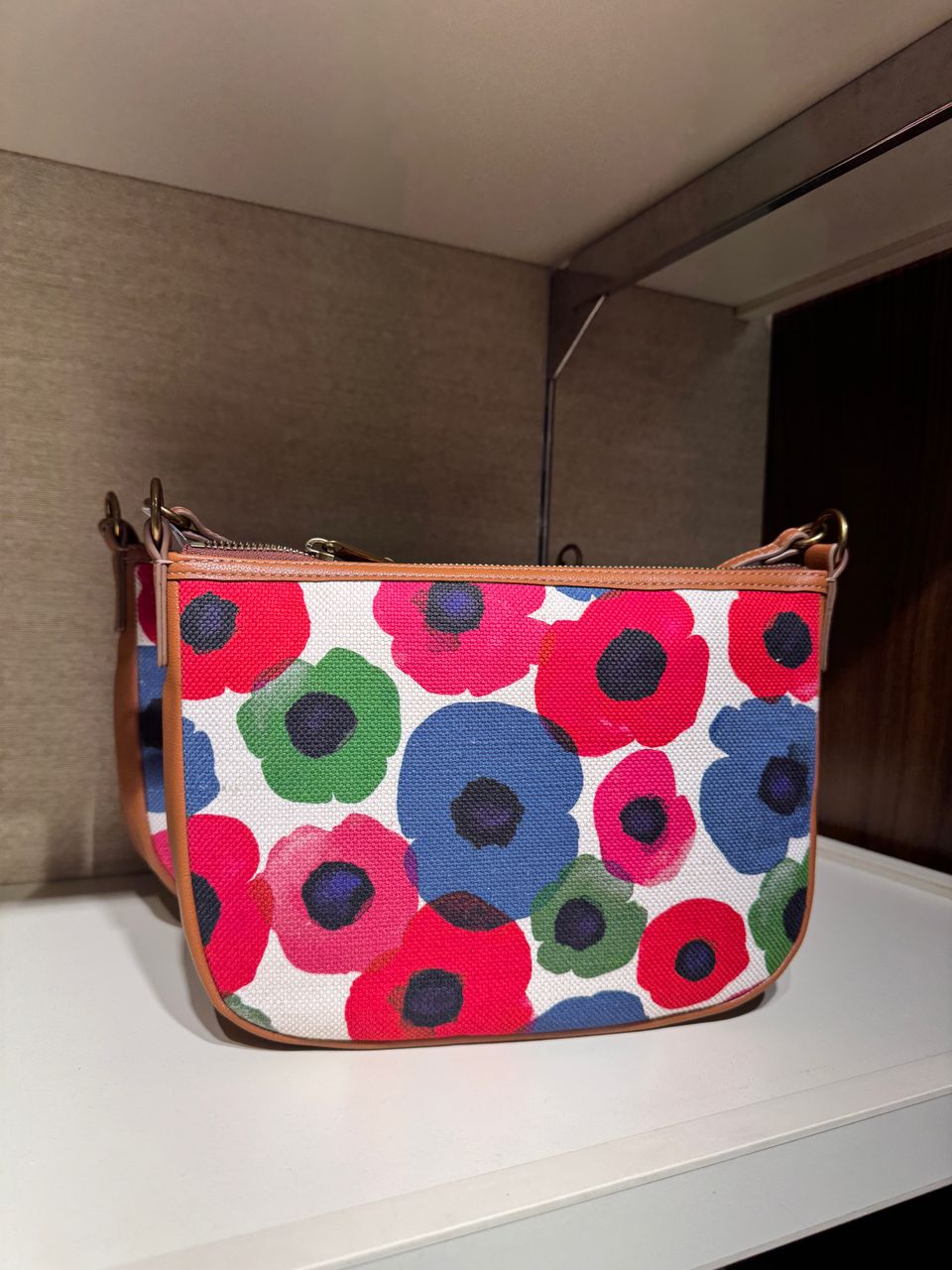 Fossil Skylar Crossbody In Floral Multi (Pre-Order)