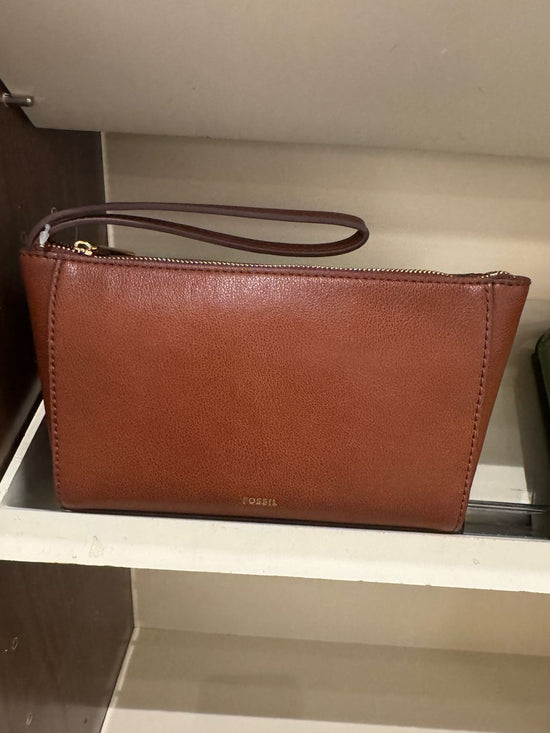 Fossil Jori Wristlet In Medium Brown (Pre-Order)