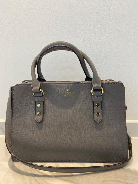 Preloved Kate Spade New York Lise Mulberry Street Shoulder bag Handbag In Dusty Grey