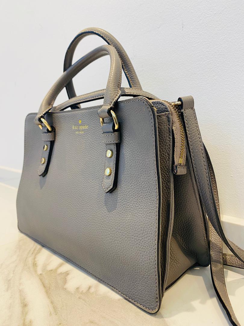 Preloved Kate Spade New York Lise Mulberry Street Shoulder bag Handbag In Dusty Grey