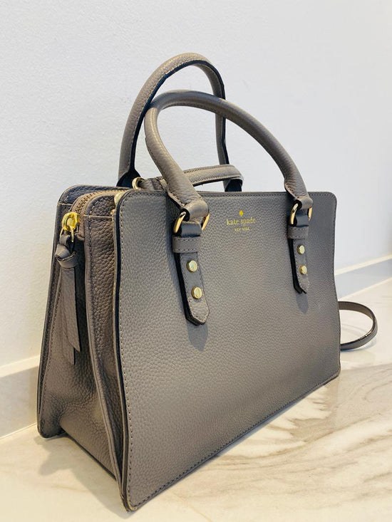 Preloved Kate Spade New York Lise Mulberry Street Shoulder bag Handbag In Dusty Grey