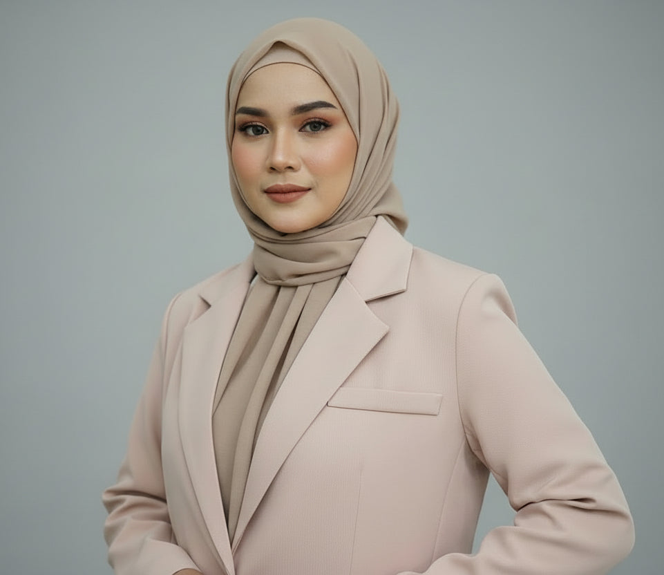 Raffida Janet Blazer In Light Pink (L)