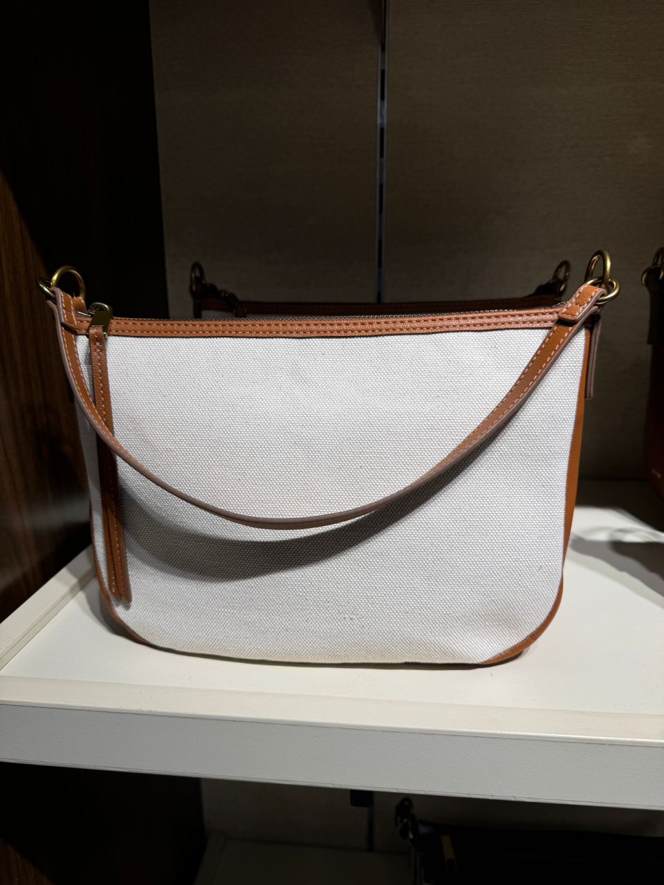 Fossil Skylar Crossbody In Natural (Pre-Order)