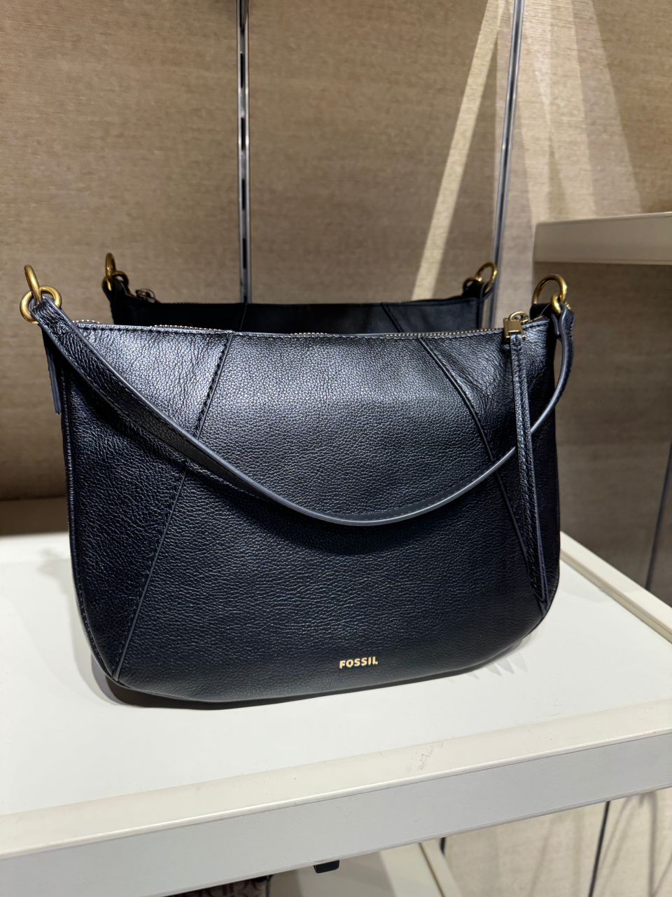 Fossil Skylar Crossbody In Black (Pre-Order)