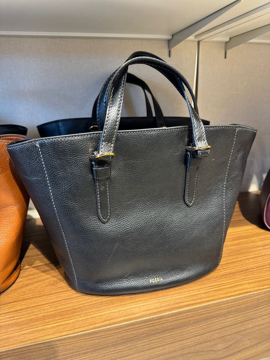 Fossil Tessa Shopper In Black (Pre-Order)