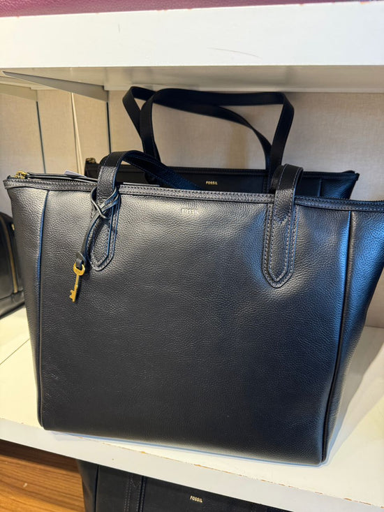 Fossil Sydney Large Tote In Black (Pre-Order)