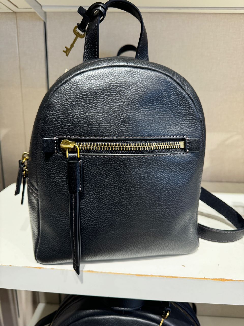 Fossil Megan Small Backpack In Black (Pre-Order)