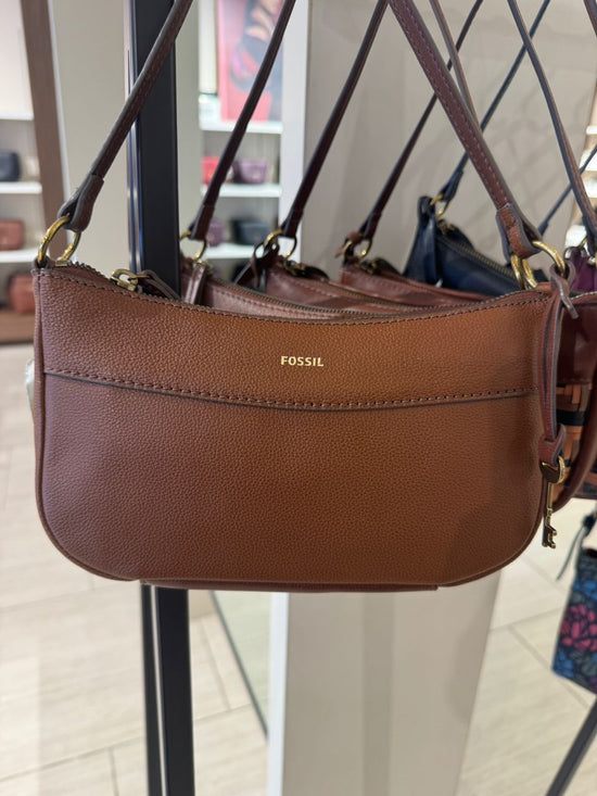 Fossil Skylar Baguette In Medium Brown (Pre-Order)