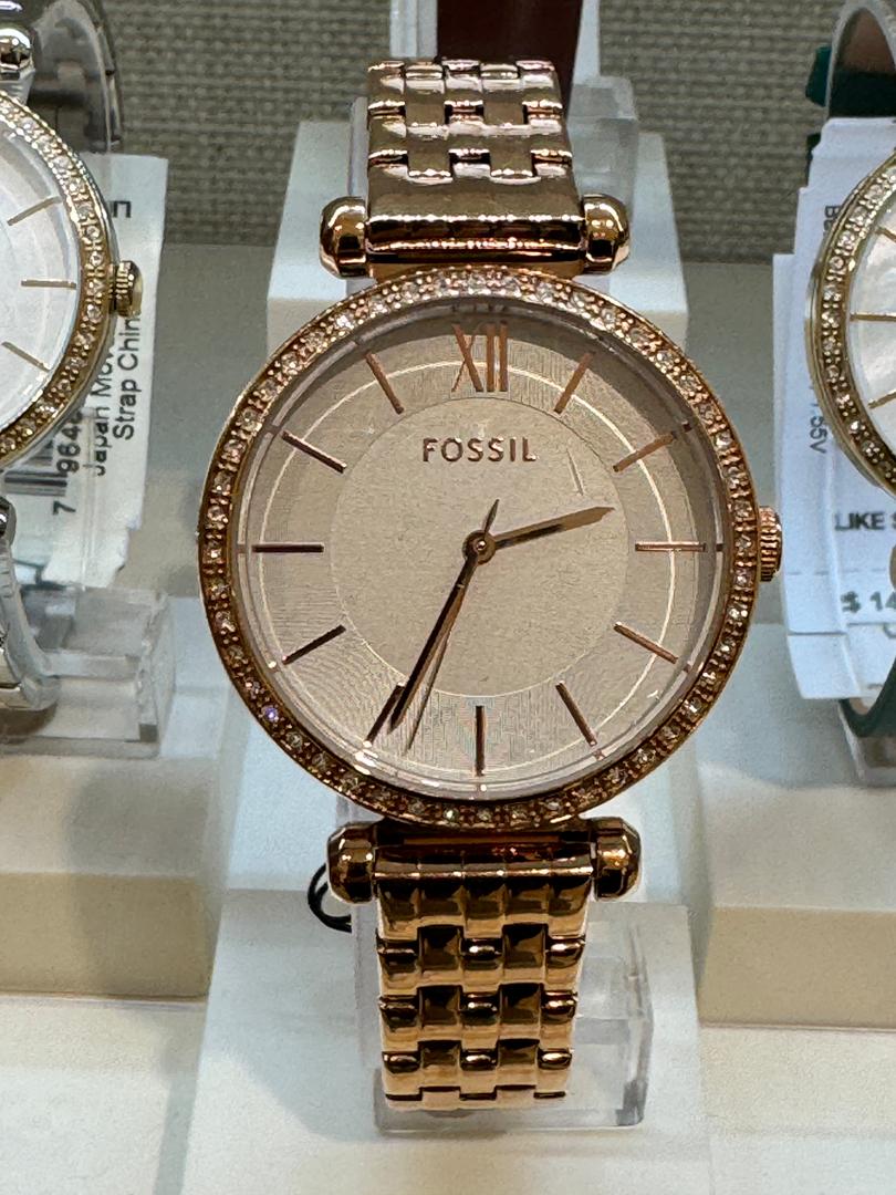 Fossil Women Tillie Three-Hand Rose Gold-Tone Stainless Steel Watch Bq3497 (Pre-Order)