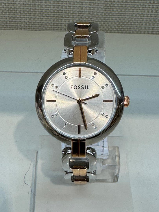 Fossil Women Kerrigan Three-Hand Two-Tone Stainless Steel Watch Bq3341 (Pre-Order)