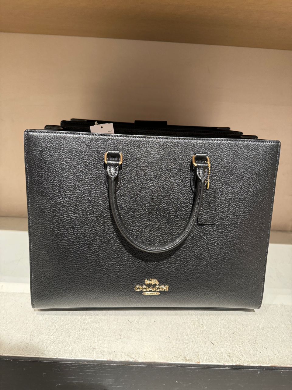 Coach Maggie Tote Bag In Black (Pre-Order)