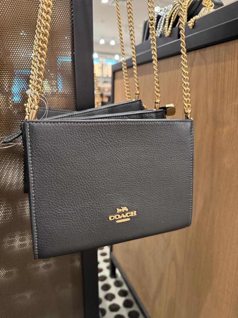 Coach Slim Crossbody In Black (Pre-Order)