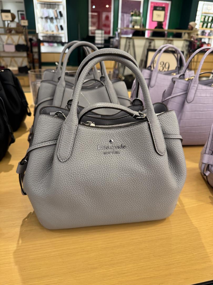 Kate Spade Dumpling Small Satchel In Mountain Grey (Pre-Order)