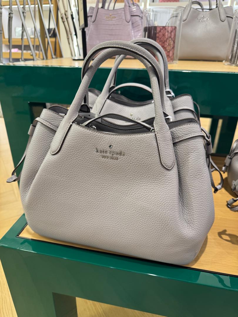 Kate Spade Dumpling Large Satchel In Mountain Grey (Pre-Order)